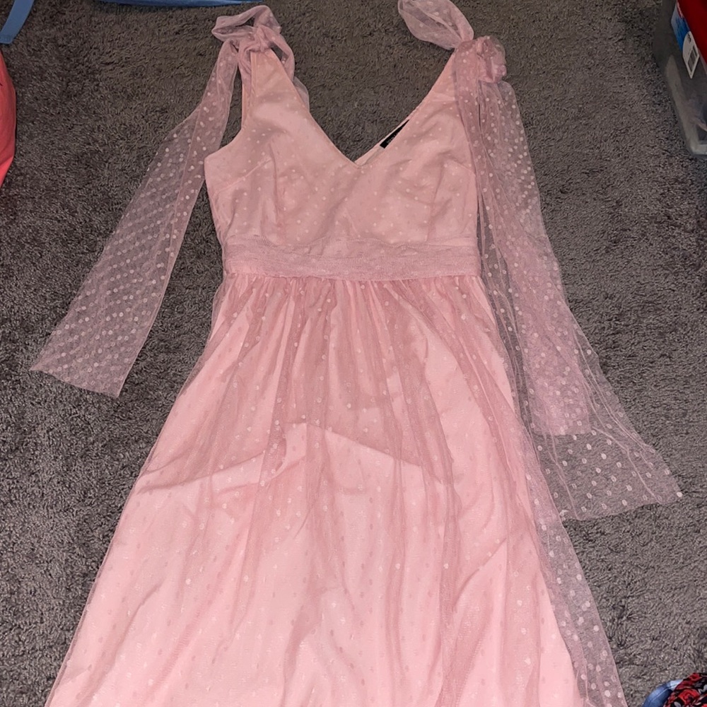 Flowy took pink dress! Never worn!!